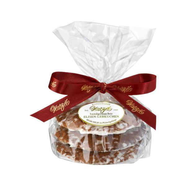 3 Elisen-Lebkuchen, Zuckerglasur